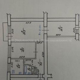 Продам квартиру, 23 Августа ул. , 3 кім., 60 м², косметический ремонт