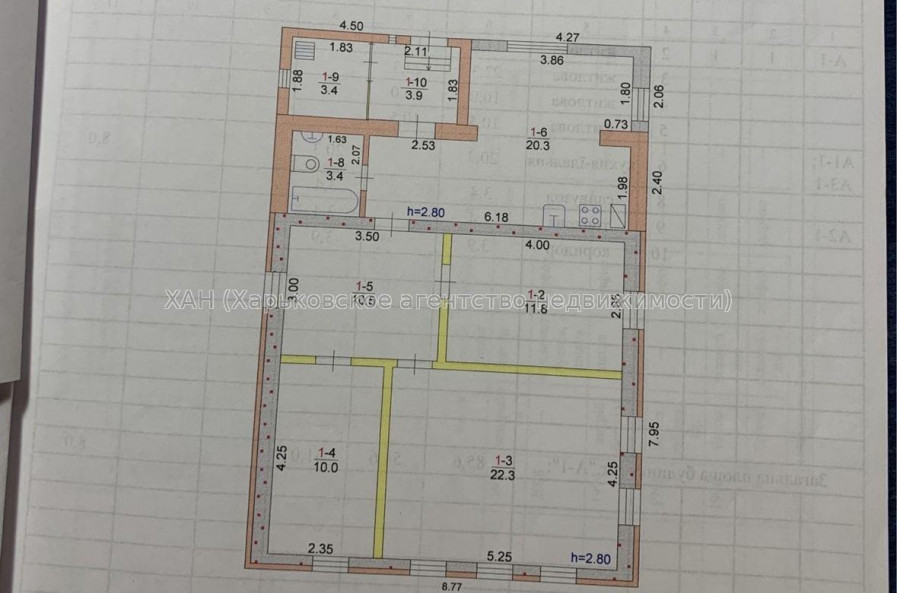 Продам будинок, Папанина ул. , 100 м², 5 соток, советский ремонт 