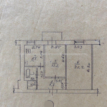 Продам квартиру, Павловская площ. , 2 кім., 56 м², капитальный ремонт 