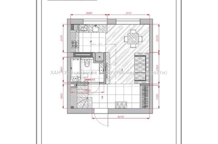 Продам квартиру, Переяславская ул. , 1 кім., 35 м², авторский дизайн 