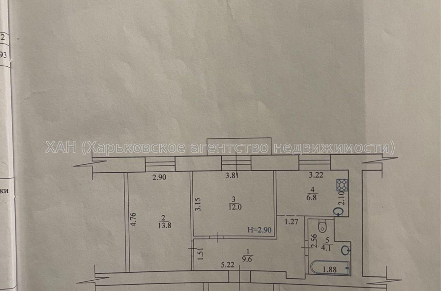 Продам квартиру, Динамовская ул. , 2 кім., 47 м², евроремонт 