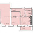 Продам квартиру, Лисаветинская ул. , 2  ком., 71.21 м², без внутренних работ 