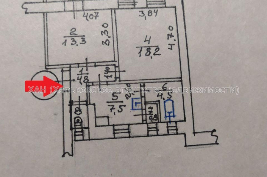 Продам квартиру, Героев Харькова просп. , 2  ком., 51 м², косметический ремонт 