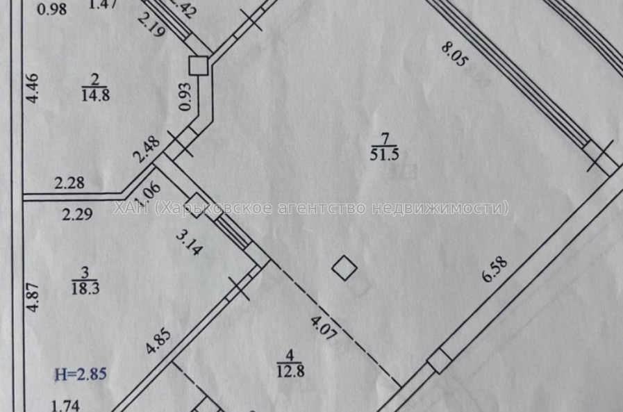 Продам квартиру, Гольдберговская ул. , 3 кім., 150 м², капитальный ремонт 