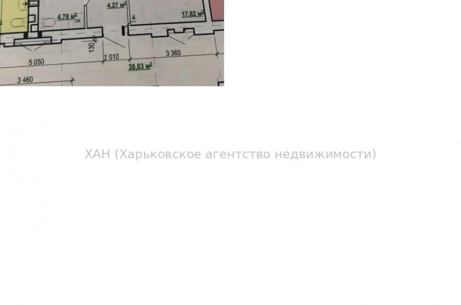Продам квартиру, Шевченковский пер. , 1 кім., 41 м², без внутренних работ 