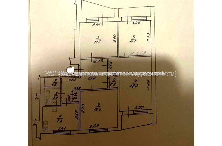 Продам квартиру, Волонтерская ул. , 4  ком., 83.90 м², без ремонта 