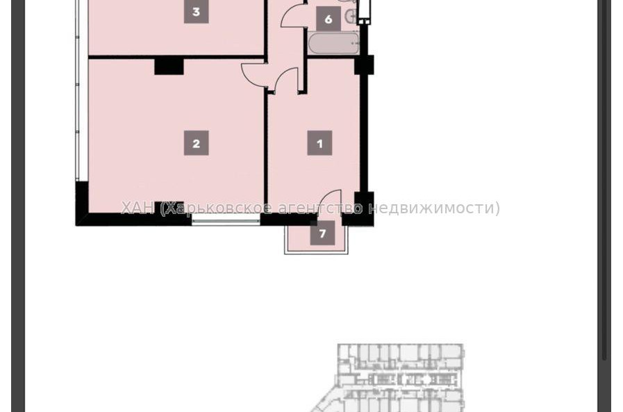 Продам квартиру, Сокольницкая ул. , 3  ком., 99 м², без внутренних работ 