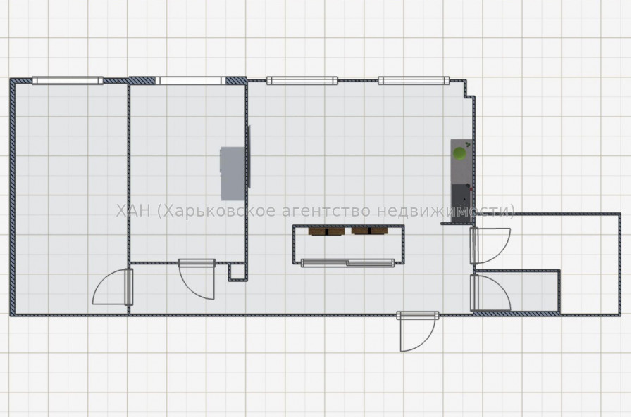 Продам квартиру, Архитекторов ул. , 2 кім., 75 м², евроремонт 