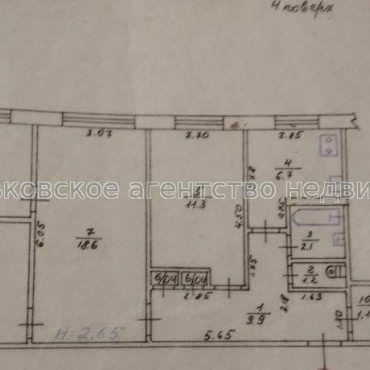 Продам квартиру, Славы просп. , 4 кім., 69 м², косметический ремонт 