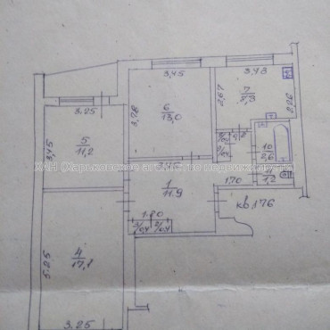 Продам квартиру, Победы просп. , 3 кім., 70 м², косметический ремонт 