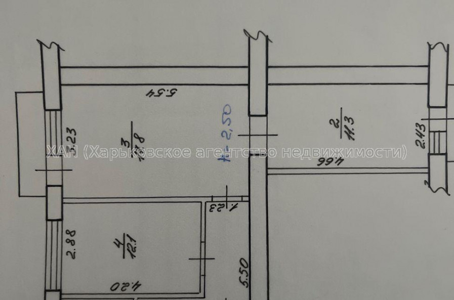 Продам квартиру, 23 Августа ул. , 3 кім., 60 м², советский ремонт 