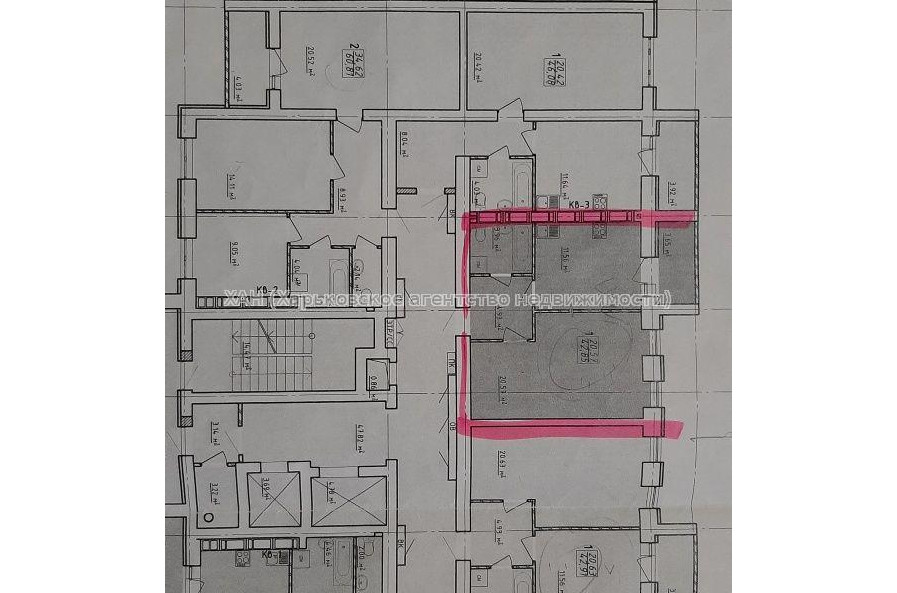 Продам квартиру, Елизаветинская ул. , 1  ком., 42.10 м², без отделочных работ 