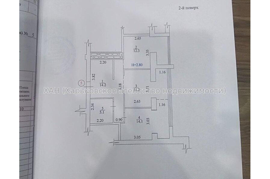 Продам квартиру, Полтавский Шлях ул. , 2  ком., 60 м², без отделочных работ 