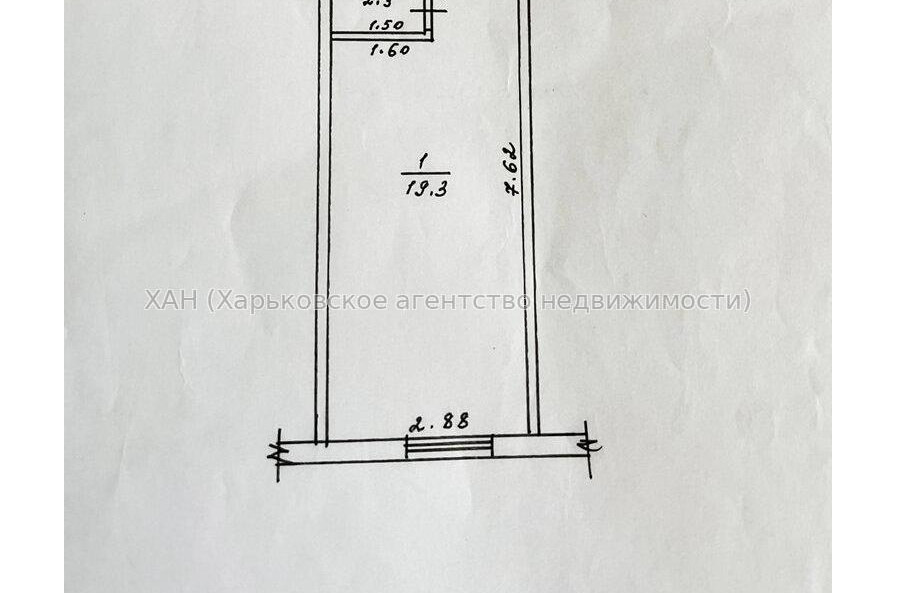 Продам квартиру, Байрона пр-т , 1  ком., 21.60 м², капитальный ремонт 