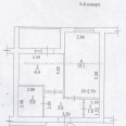 Продам квартиру, Ньютона ул. , 1  ком., 40 м², без внутренних работ 