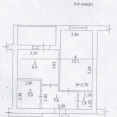 Продам квартиру, Ньютона ул. , 1  ком., 40 м², без внутренних работ 