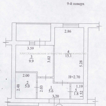 Продам квартиру, Ньютона ул. , 1  ком., 40 м², без внутренних работ 