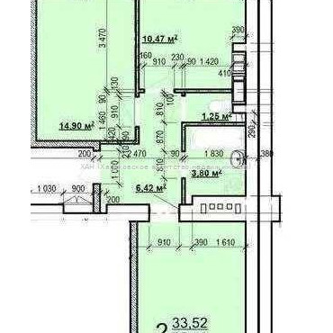 Продам квартиру, Мира ул. , 2  ком., 57 м², без внутренних работ 