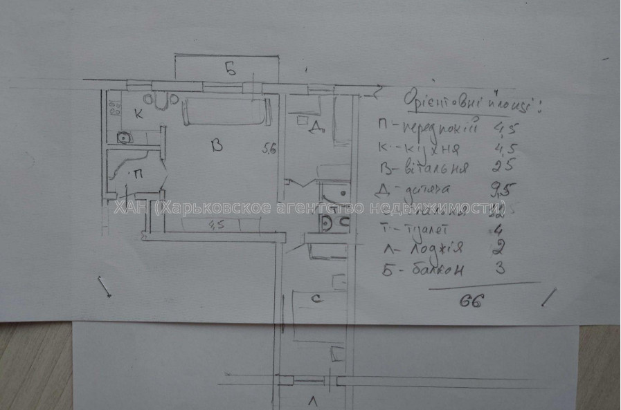 Продам квартиру, Курчатова просп. , 3 кім., 66 м², евроремонт 