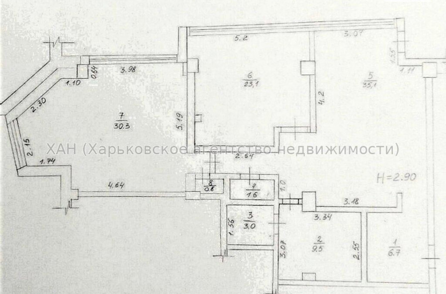 Продам квартиру, Культуры ул. , 3  ком., 114 м², авторский дизайн 