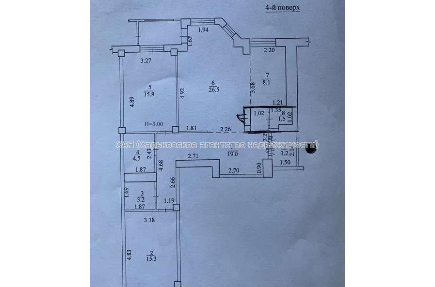 Продам квартиру, Евгения Енина ул. , 3 кім., 100 м², евроремонт 