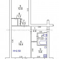 Продам квартиру, Зерновая ул. , 2  ком., 44.40 м², без ремонта 