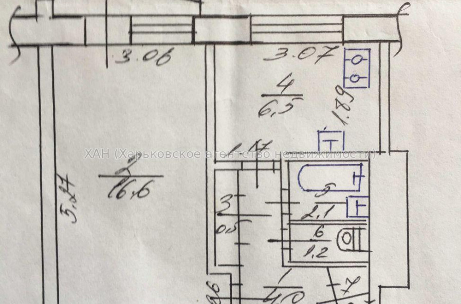 Продам квартиру, Тракторостроителей просп. , 1  ком., 32.30 м², капитальный ремонт 