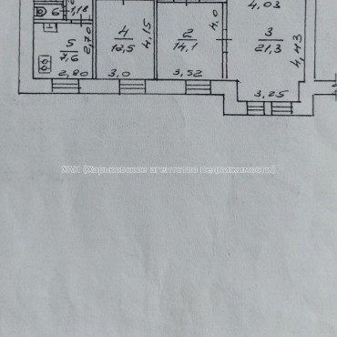 Продам квартиру, Конституции площ. , 3  ком., 76 м², косметический ремонт 