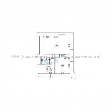 Продам квартиру, Дарвина ул. , 1 кім., 31.80 м², косметический ремонт  - фото 3 Продам квартиру, Дарвина ул. , 1 кім., 31.80 м², косметический ремонт