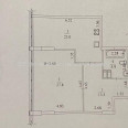 Продам квартиру, Молочная ул. , 1  ком., 70.20 м², без внутренних работ 