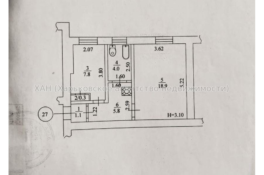 Продам квартиру, Индустриальный просп. , 1 кім., 37.30 м², косметический ремонт 