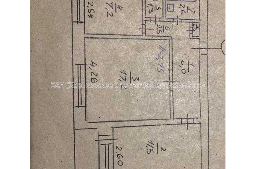 Продам квартиру, Мерефянское шоссе , 2  ком., 48 м², советский ремонт 