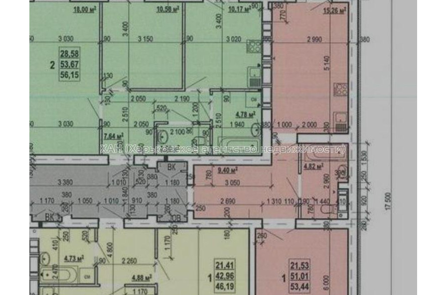 Продам квартиру, Шевченковский пер. , 1  ком., 55 м², без внутренних работ 