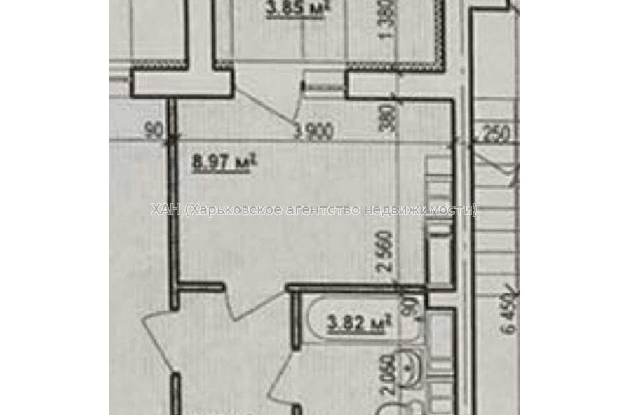 Продам квартиру, Мира ул. , 1 кім., 34.21 м², без внутренних работ 