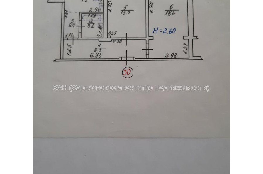 Продам квартиру, Богомольца ул. , 2  ком., 55.20 м², капитальный ремонт 