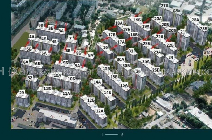 Продам квартиру, Полтавский Шлях ул. , 1  ком., 39 м², без внутренних работ 