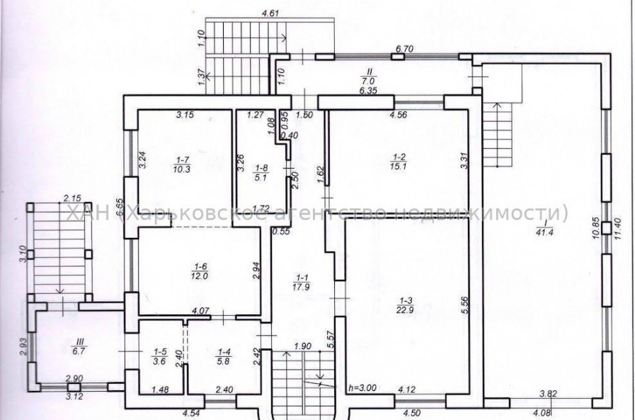 Продам дом, Цетинская ул. , д. 54 , 345 м², 15 сот., косметический ремонт 