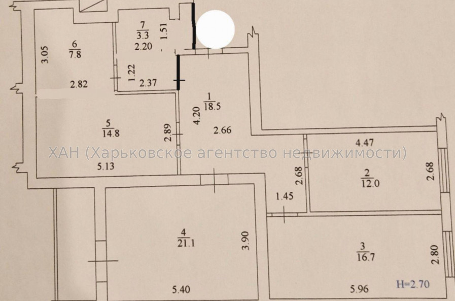 Продам квартиру, Салтовское шоссе , 3  ком., 96.80 м², евроремонт 