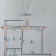 Продам квартиру, Салтовское шоссе , 1 кім., 54 м², косметический ремонт 
