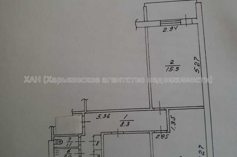 Продам квартиру, Единства ул. , 3  ком., 63 м², косметический ремонт 