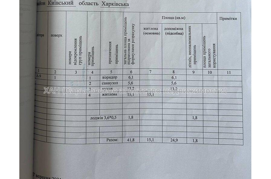 Продам квартиру, Шевченковский пер. , 1 кім., 41.80 м², без внутренних работ 