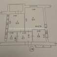 Продам квартиру, Шевченко ул. , 1  ком., 44 м², без внутренних работ 