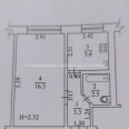 Продам квартиру, 1 кім., 27.70 м², косметический ремонт 