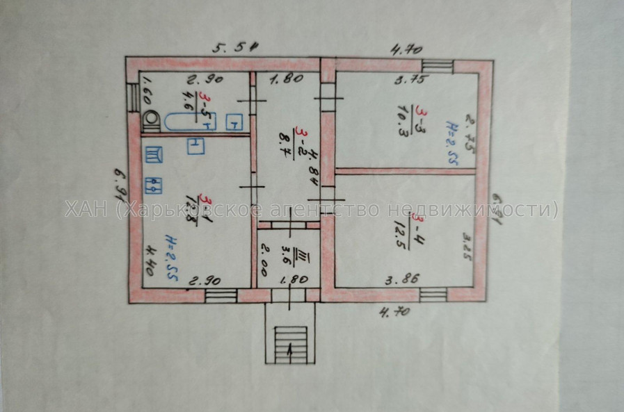 Продам дом, Борисовская ул. , 114 м², 6 сот., косметический ремонт 