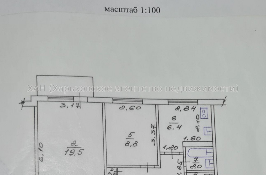 Продам квартиру, Победы просп. , 2 кім., 46 м², капитальный ремонт 