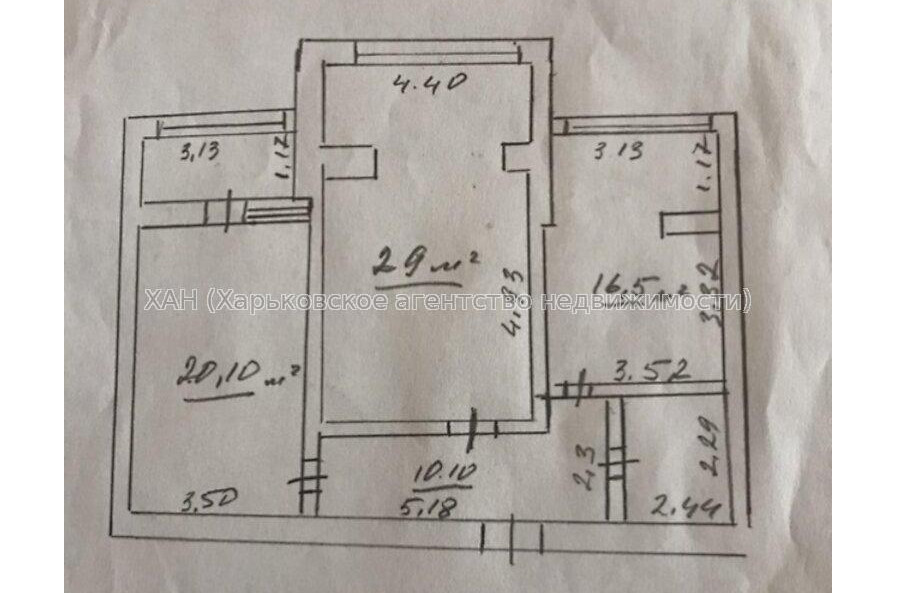 Продам квартиру, Кричевского ул. , 3 кім., 85 м², капитальный ремонт 