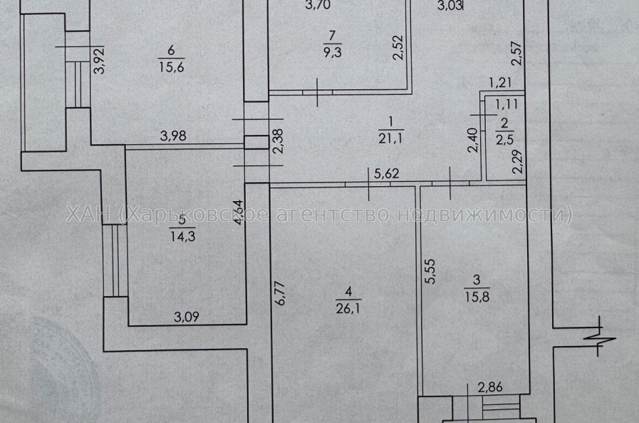 Продам квартиру, Победы просп. , 3 кім., 108 м², авторский дизайн 