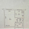 Продам квартиру, Киргизская ул. , 1 кім., 28.70 м², капитальный ремонт 