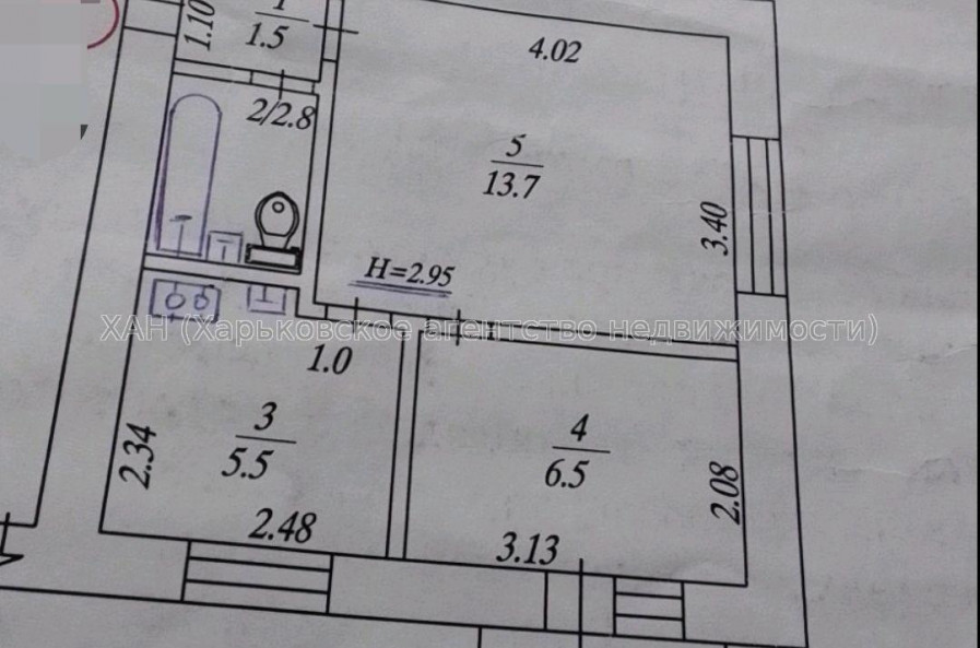 Продам квартиру, Байрона пр-т , 2 кім., 27 м², без внутренних работ 