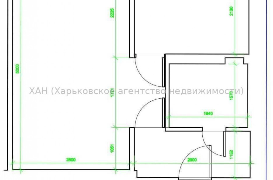 Здам квартиру, 1 кім., 30 м², косметический ремонт 